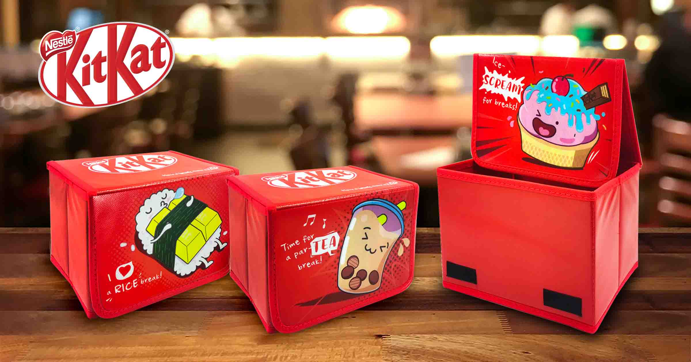 Kit Kat Foldable Storage Box