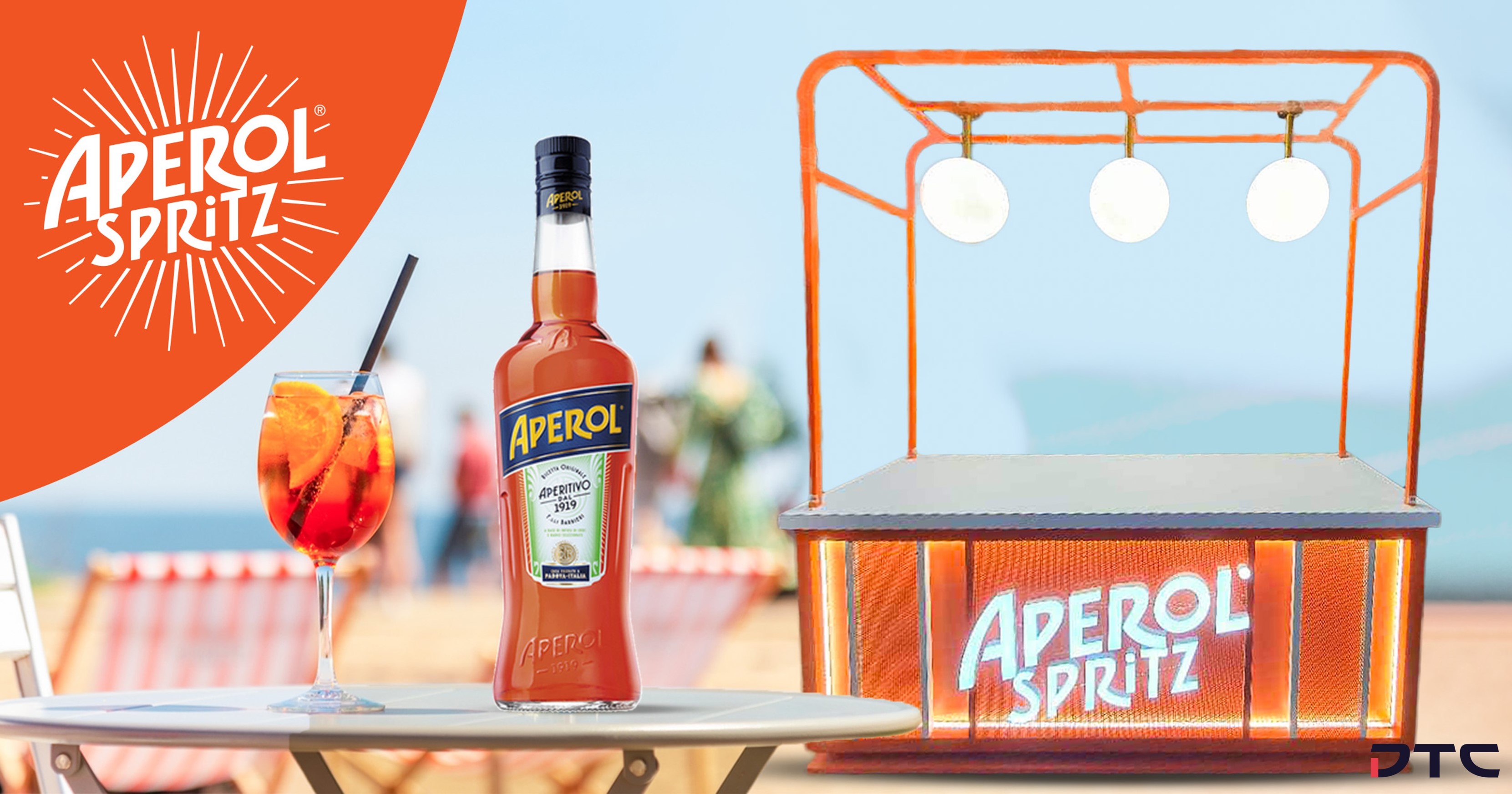 Aperol Spritz - Illuminating Brand Promotion with LED Display Counter