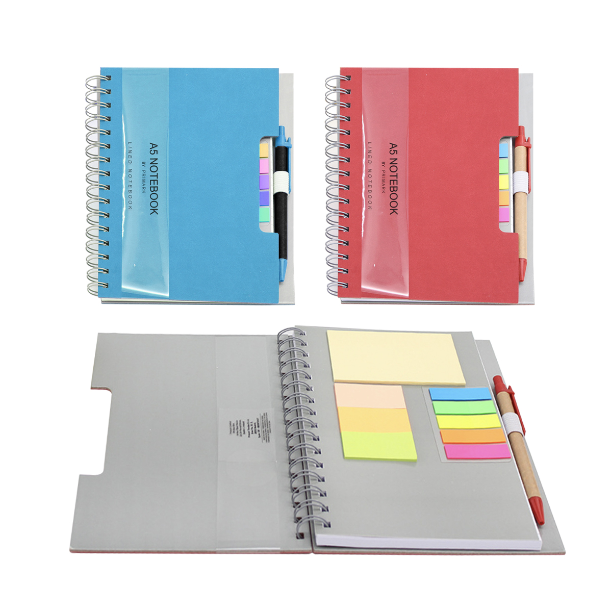 Executive A5 Notebook With Post It Pad And Pen